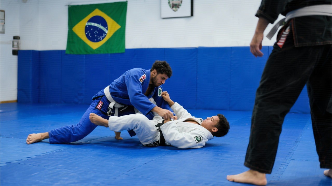 Brazilian Jiu-Jitsu training