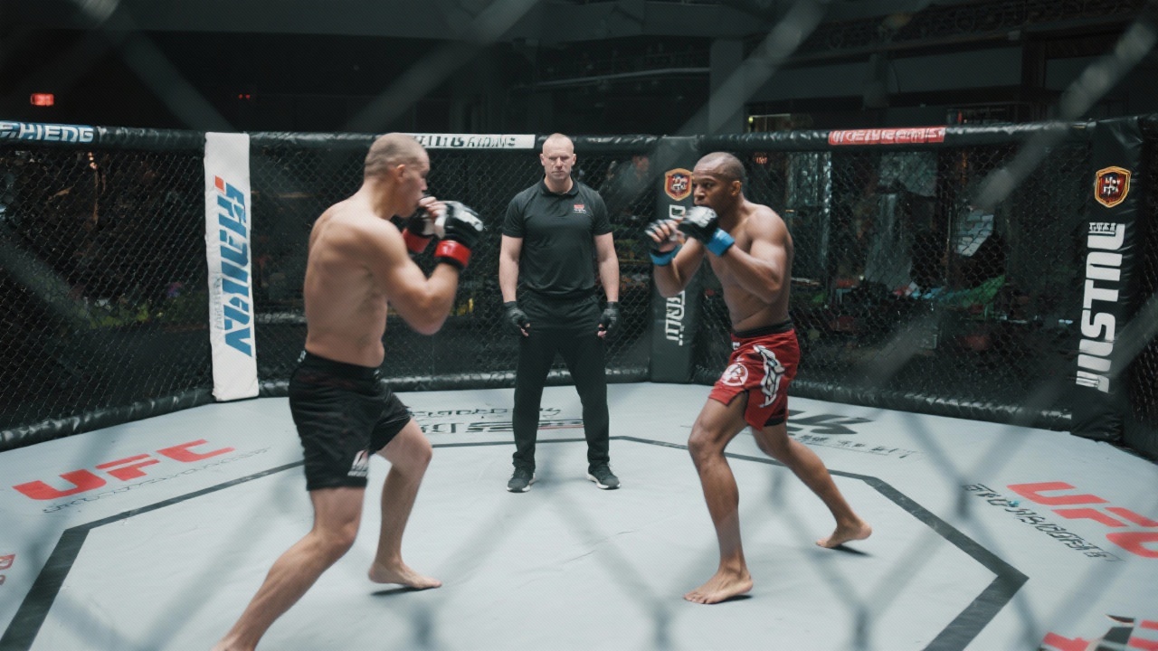 Mixed Martial Arts training under Ria Harman